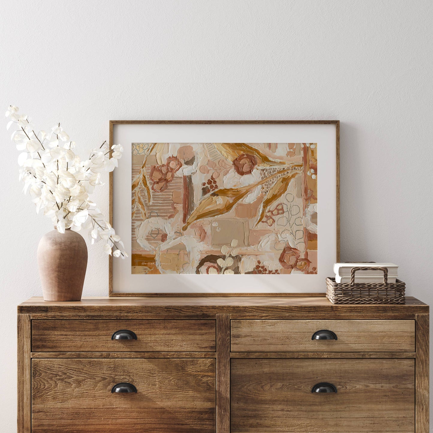 Hannah Weisner Art - "Peaches and Cream" Print