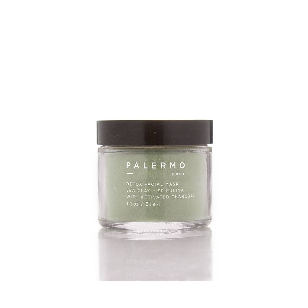 Palermo Body - Detox Facial Mask - Sea Clay + Spirulina