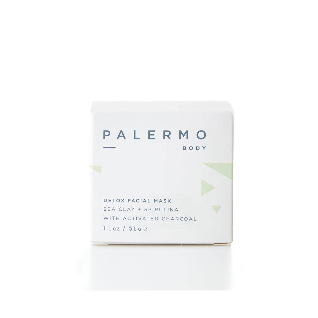 Palermo Body - Detox Facial Mask - Sea Clay + Spirulina