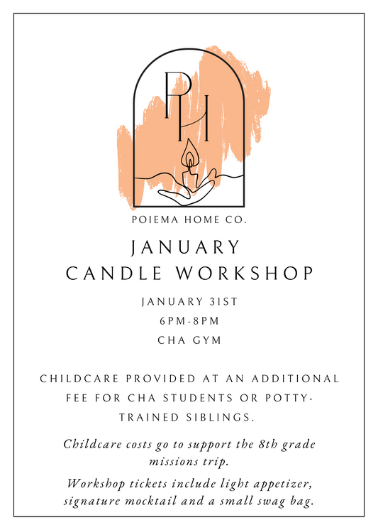 January Candle Workshop