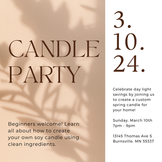 Spring Candle Class