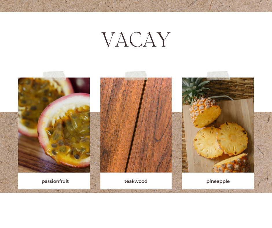 Luxury Hand-Poured Soy Wax Candles | vacay