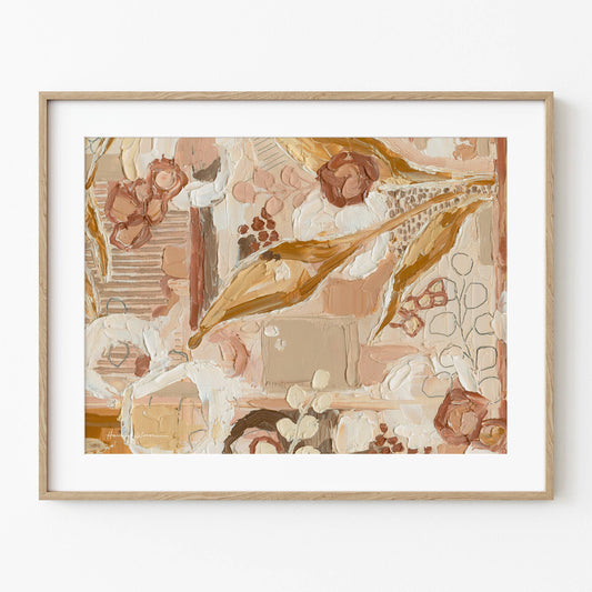 Hannah Weisner Art - "Peaches and Cream" Print